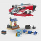 LEGO Star Wars 75384 The Crimson Firehawk, Starter Set con Astronave Giocattolo, Speeder Bike e 3 Personaggi, Regalo Bambini 4+