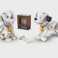 LEGO ǀ Disney 43271 Pongo e Peggy - La Carica dei Cento e Uno, Animali Giocattolo, Regalo per Bambine e Bambini da 6+ Anni
