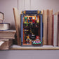 LEGO Icons 11379 Libreria: Book Nook, Reggilibri da Mensola Decorativo 3D per Adulti con 2 Minifigure, Idea Regalo Fai da Te