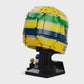 LEGO Editions 43024 Casco Ayrton Senna, Merch da F1 con Minifigure da Collezione, Regalo per Ragazzi 14+ e per Fan Adulti