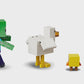 LEGO Minecraft 21582 Fantino di Polli, Giocattolo 3D con 3 Personaggi, Decorazione Cameretta, Regalo per Gamer e Bambini 9+