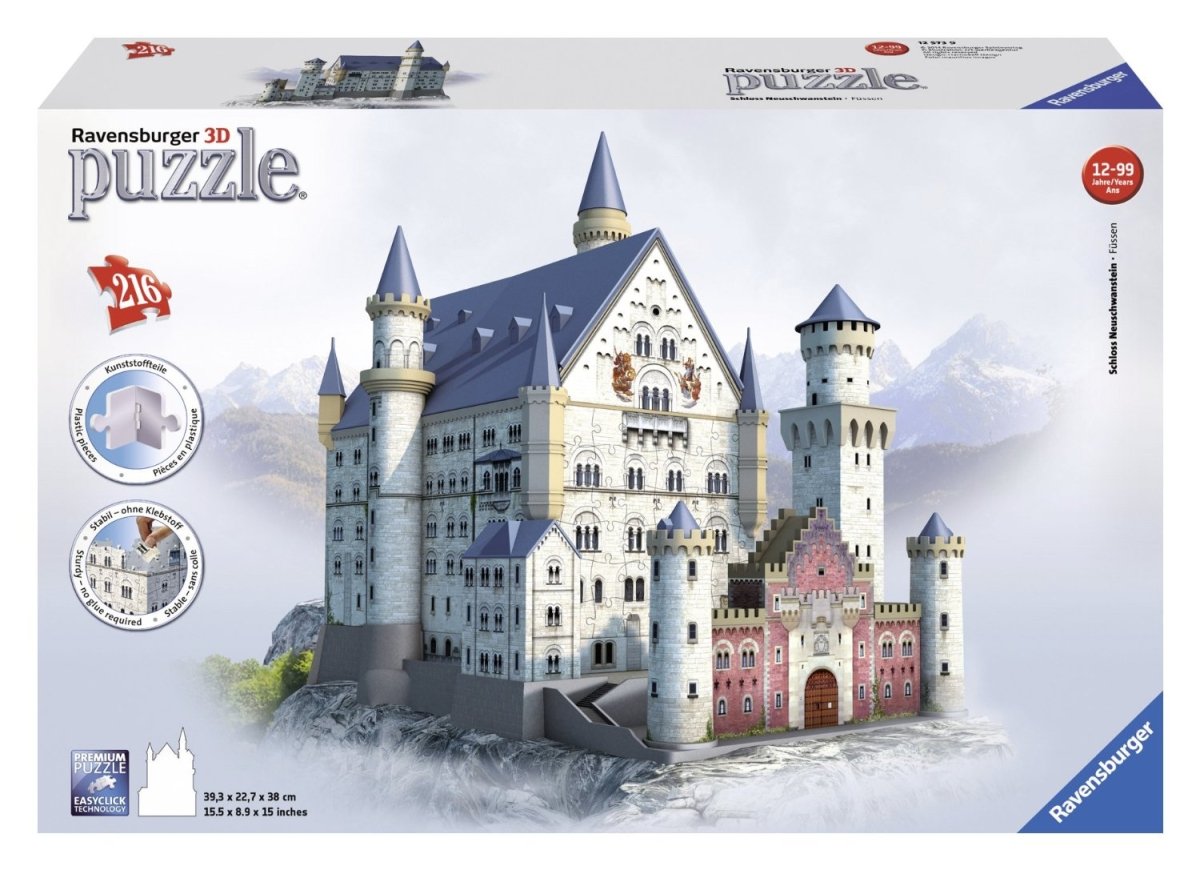 PUZZLE 3D CASTELLO NEUSCHWANSTEIN