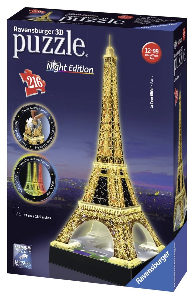 PUZZLE 3D TOUR EIFFEL NIGHT EDITION
