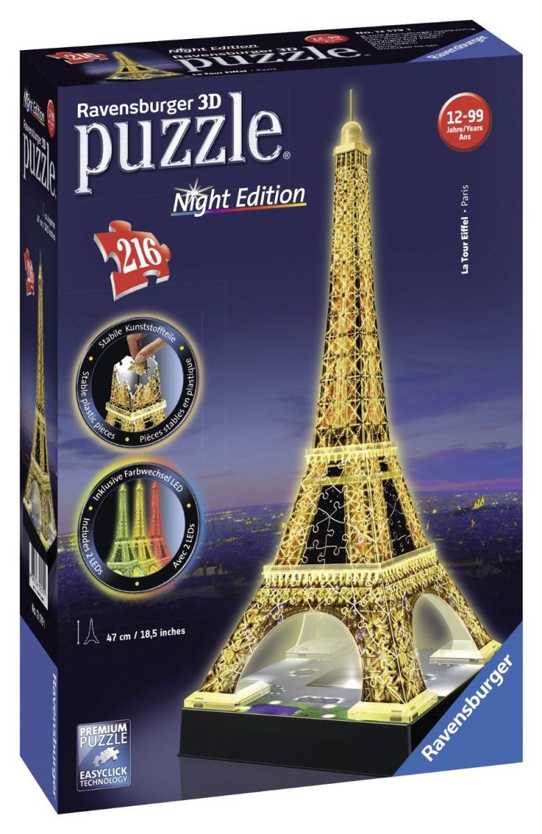 PUZZLE 3D TOUR EIFFEL NIGHT EDITION