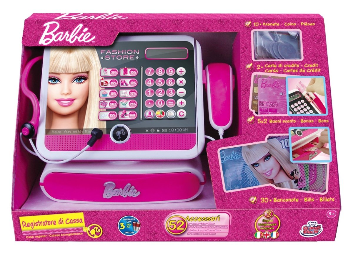 REGISTRATORE DI CASSA BARBIE