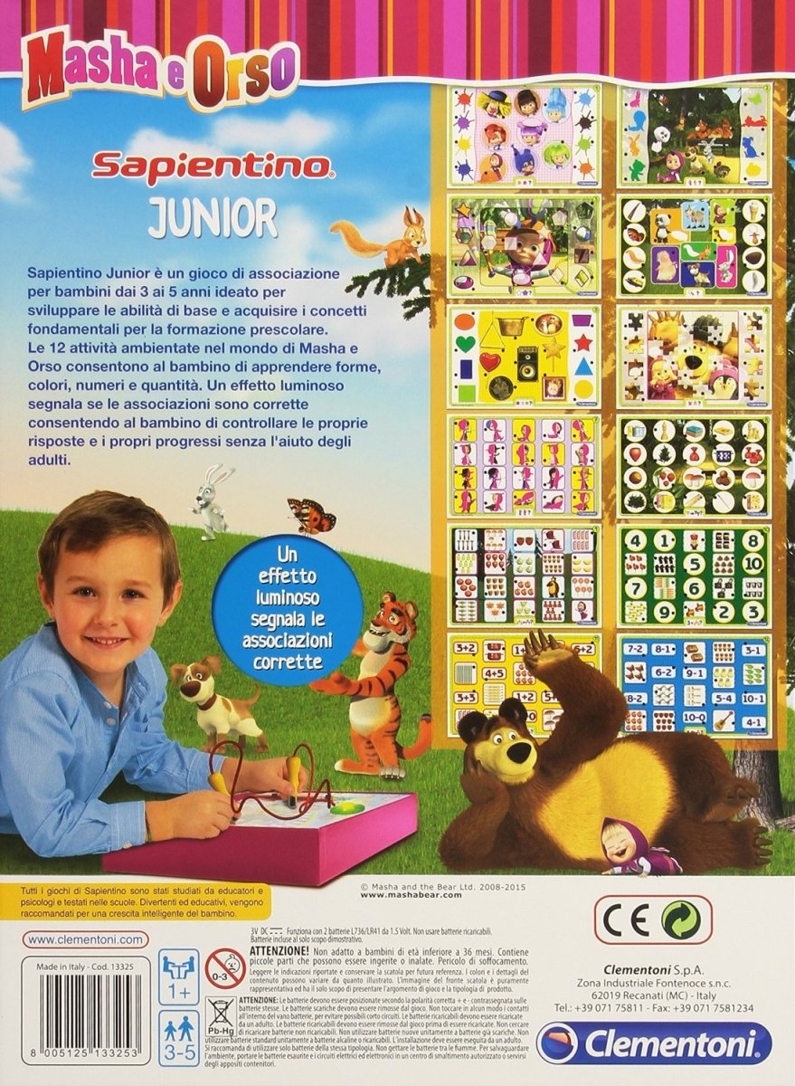 SAPIENTINO JUNIOR MASHA E ORSO