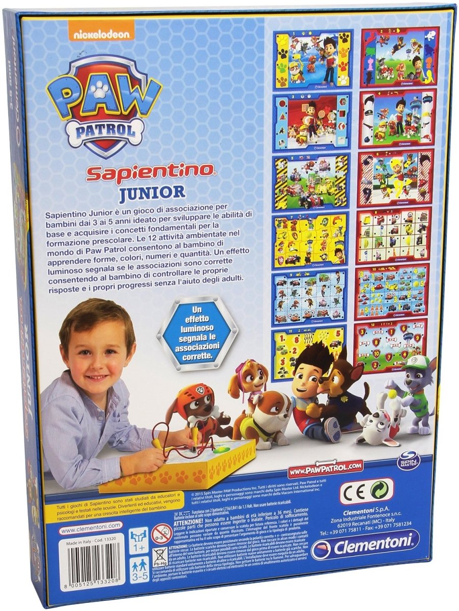 SAPIENTINO JUNIOR PAW PATROL