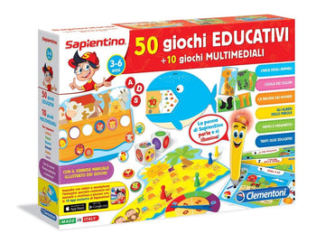 SAPIENTINO PENNA PARL.50 GIOCHI EDU