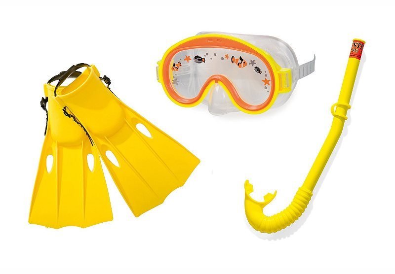 SET MASCHERA BIMBO BOCCAGLIO PINNE