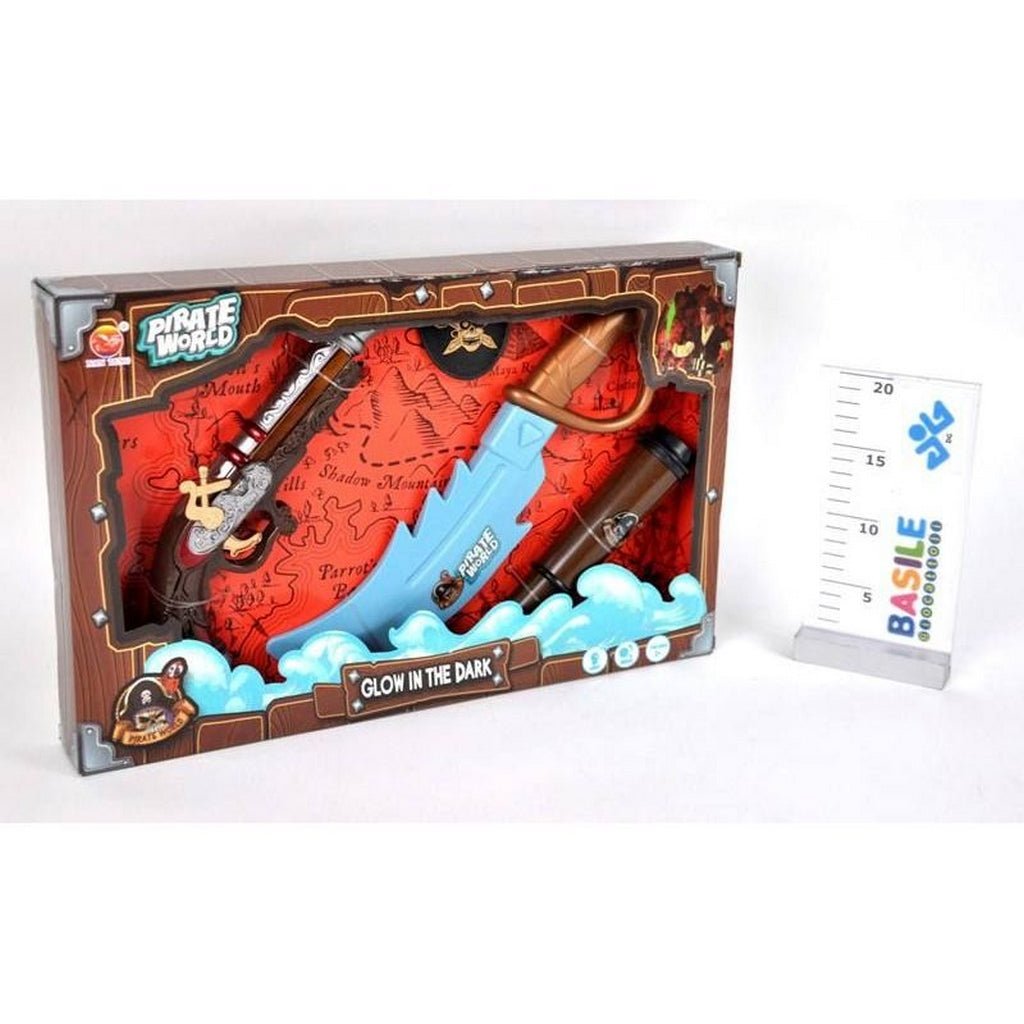 SET PIRATI FLUORESCENTE 4PZ