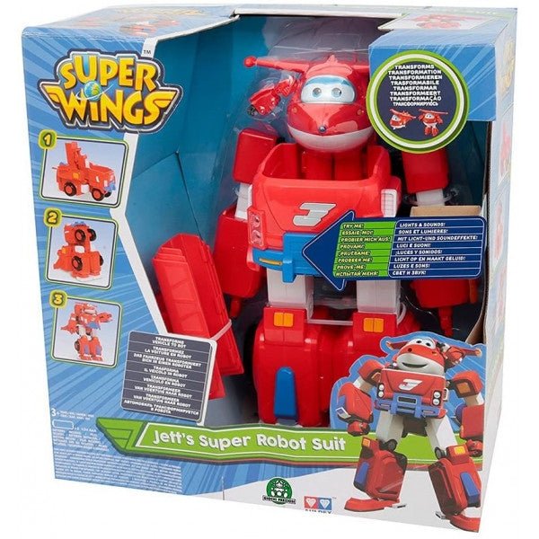 SUPERWINGS VEICOLO ROBOT JETT DX