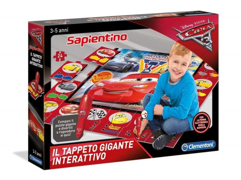 TAPPETO GIGANTE INTERATTIVO CARS 3