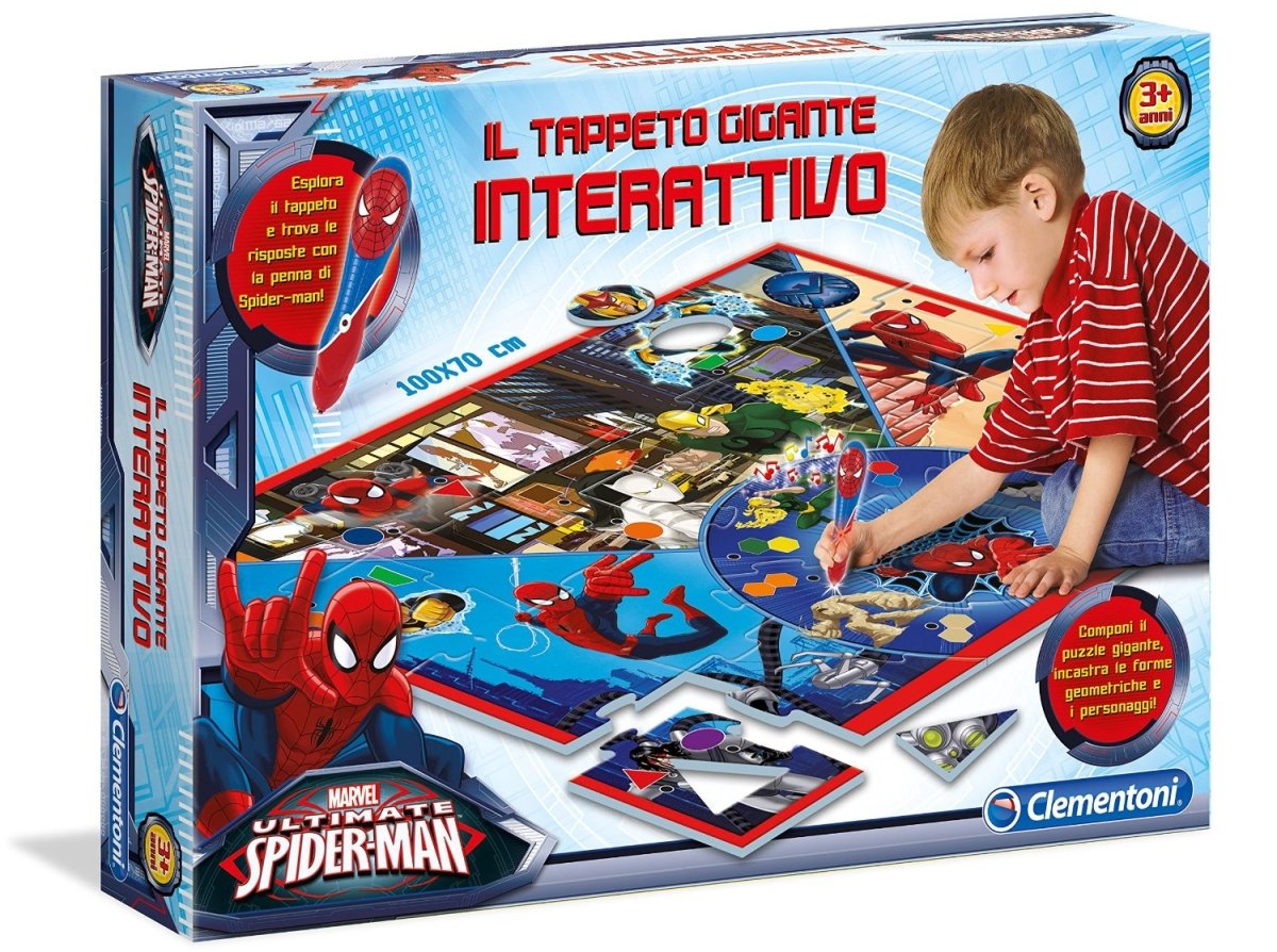 TAPPETO GIGANTE SPIDERMAN INT.