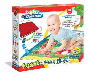 TAPPETO PORTAGIOCHI AMICI ANIMALI
