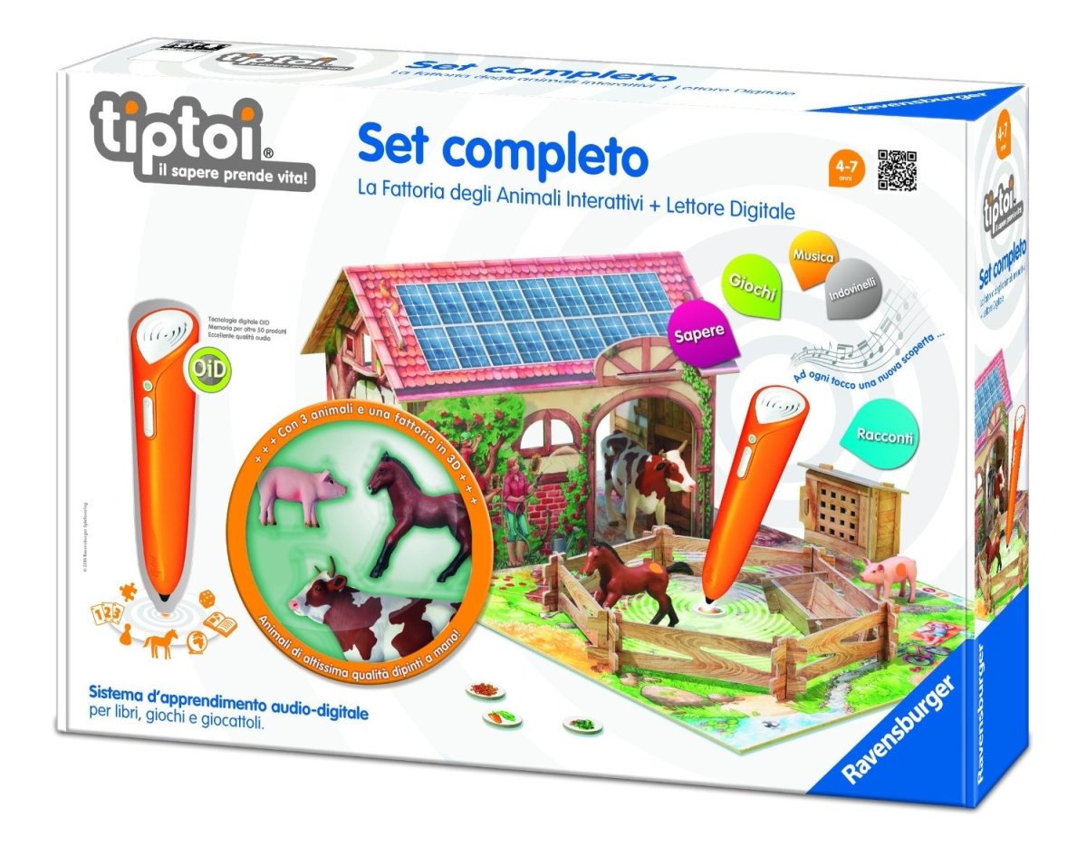 TIPTOI SET COMPLETO LA FATTORIA