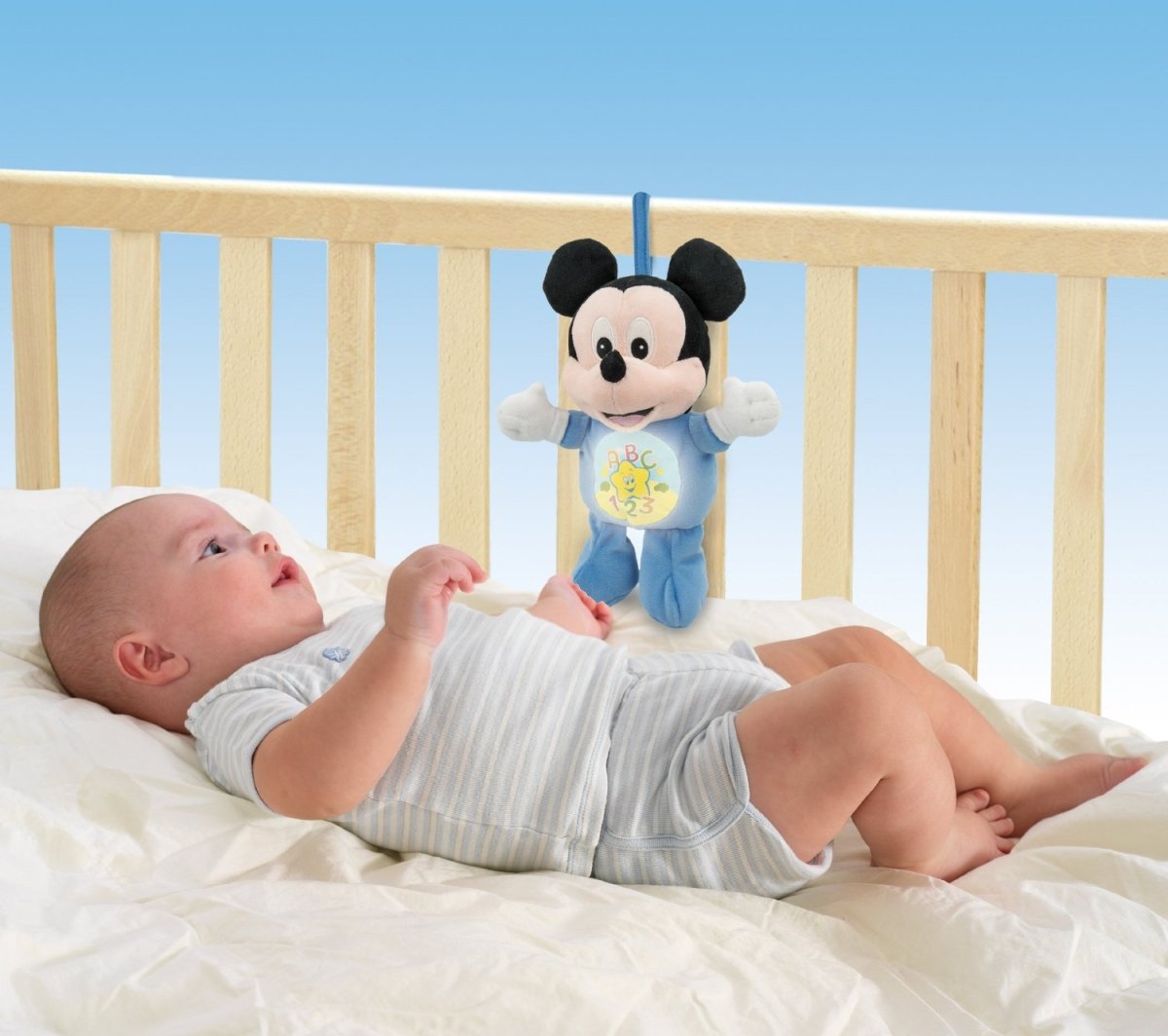 TOPOLINO TENERO PELUCHE LUMINOSO