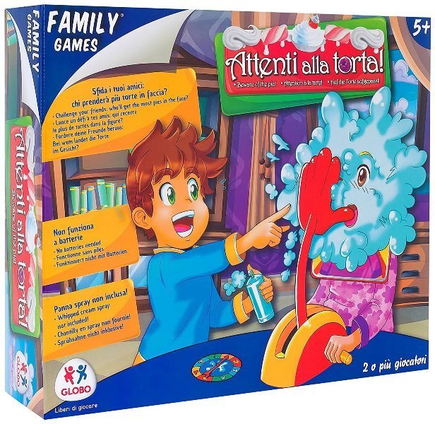 TORTE IN FACCIA FAMILYGAMES