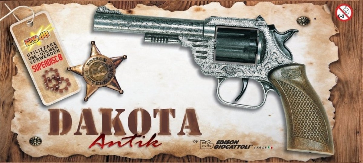 WESTERN C.PISTOLA DAKOTA ANTIC