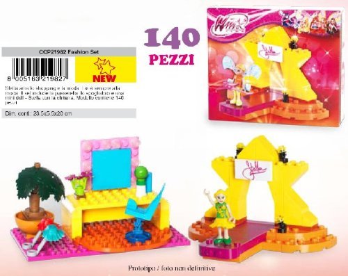 WINX COSTRUZIONI STELLA SET 140PZ