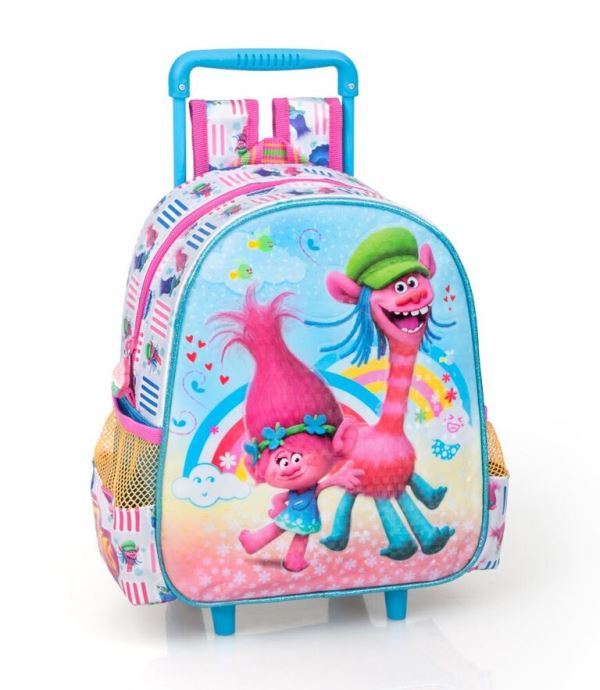ZAINO ASILO C/RUOTE TROLLS