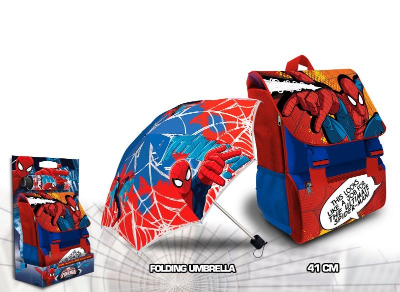ZAINO EST.SPIDERMAN C/AST.E OMB.