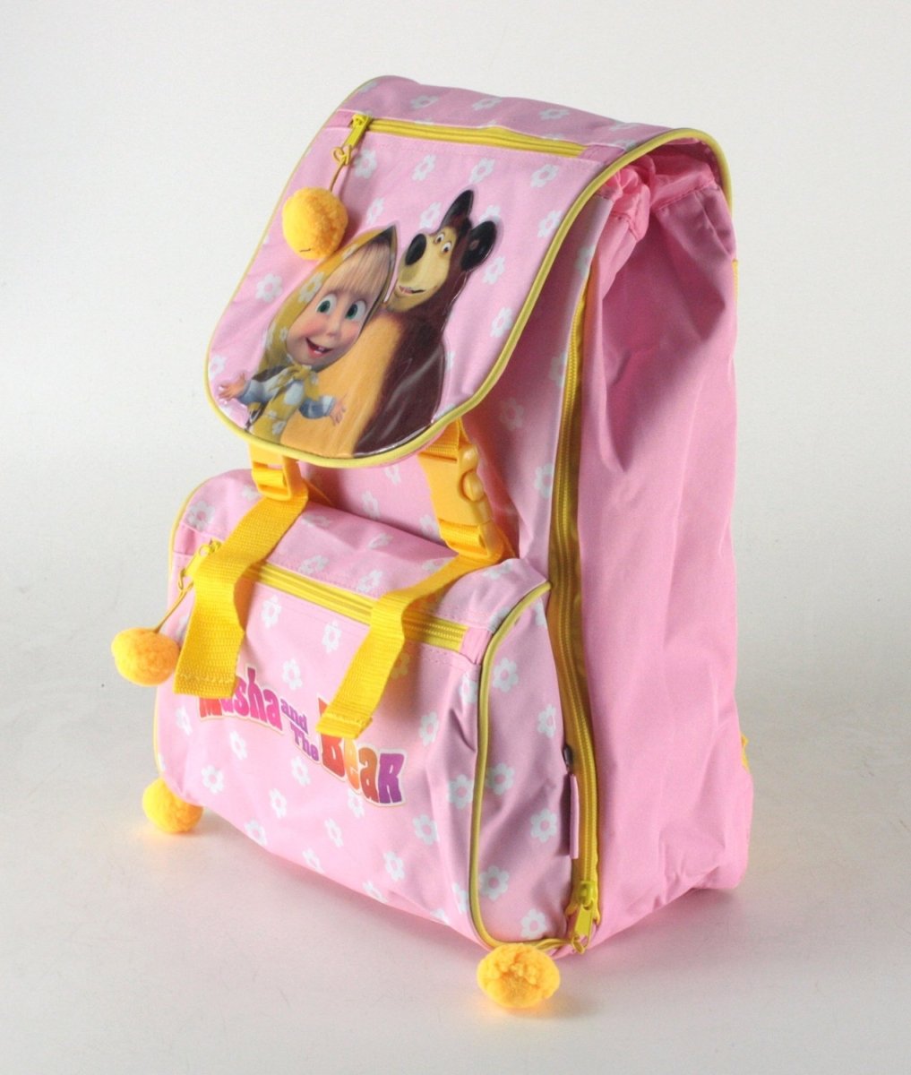 ZAINO MASHA E ORSO CM.35 ROSA
