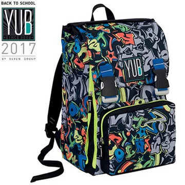 ZAINO SDOPP.BIG YUB GRAFFITI ASS.