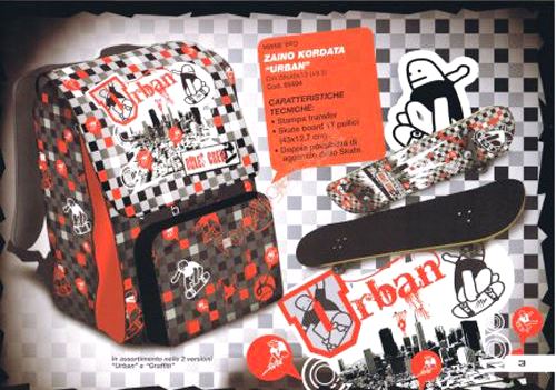 ZAINO SKATE KORDATA