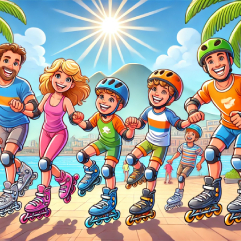 L'importanza del pattinaggio con i rollerblade per lo sviluppo motorio e l'equilibrio nei bambini