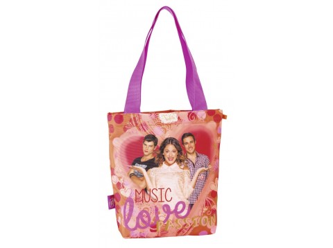 BORSA SHOPPER VIOLETTA CM.30