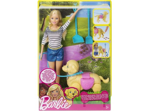 BARBIE A SPASSO COI CUCCIOLI