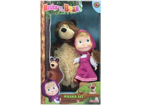 MASHA 23CM E ORSO 43CM