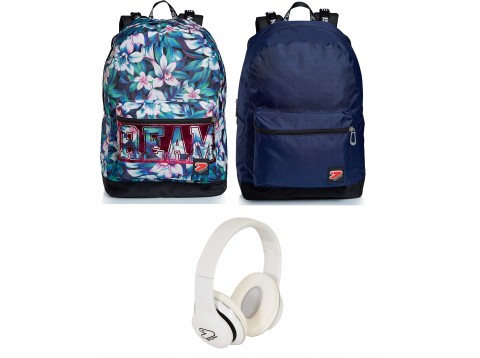 REVERSIBLE BACKPACK SEVEN BLUE DEEP