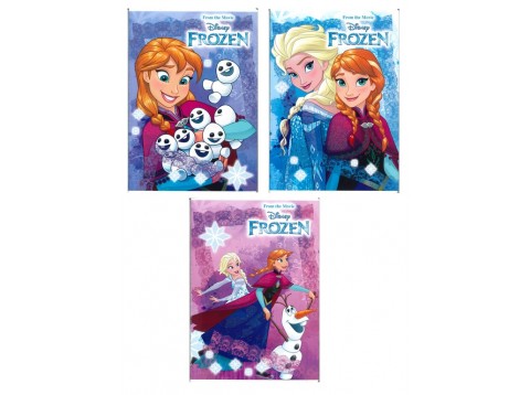 QUADERNO FROZEN MAGIC HEART  RIG.B