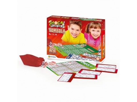 TOMBOLA 48 CARTELLE GIOCHERIA