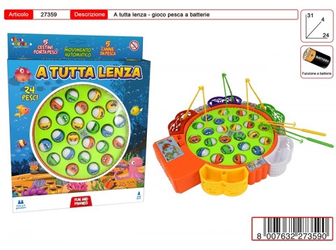 GIOCO PESCA 24 PESCI