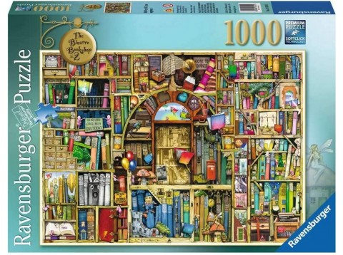 PUZZLE 1000 LA BIBLIOTECA BIZZARRA2