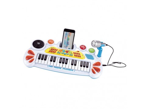 MUSIC MANIA PIANOLA MP3 BIANCA CON