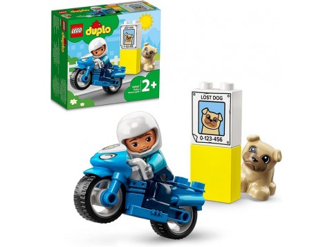 MOTOCICLETTA POLIZIA DUPLO LE 10967