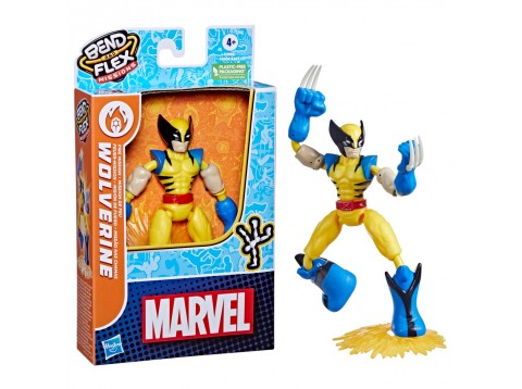 AVENGERS BEND FLEX WOLVERINE FIRE M