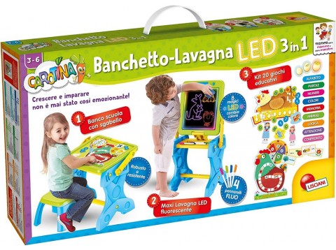 CAROTINA BANCHETTO LED GIOCO E IMPA