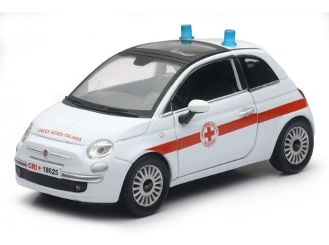 1:24 FIAT 500 CROCE ROSSA ITALIANA