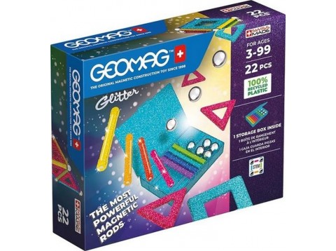 GEOMAG GLITTER PANELS RECYCLED 22 P