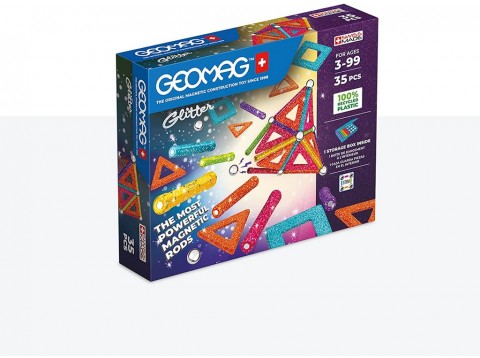 GEOMAG GLITTER PANELS RECYCLED 35 P