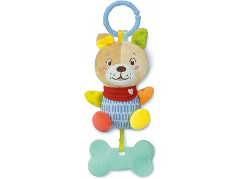 SOFT DOG RATTLE 2022-K-