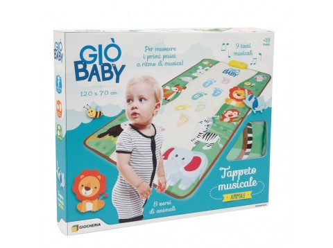 GIO' BABY - TAPPETO MUSICALE ANIMAL