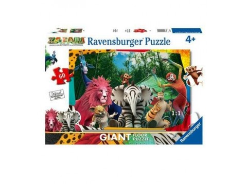 PUZZLE 60PZ ZAFARI RAVENSBURGER