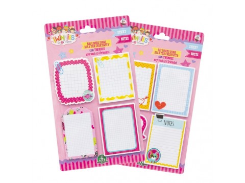 TWINNIES STICKY NOTES 48 PZ
