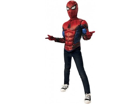 TOP MUSCOLOSO SPIDERMAN ACCESSORI