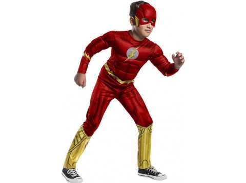 COSTUME FLASH BLACK LINE SIZE L